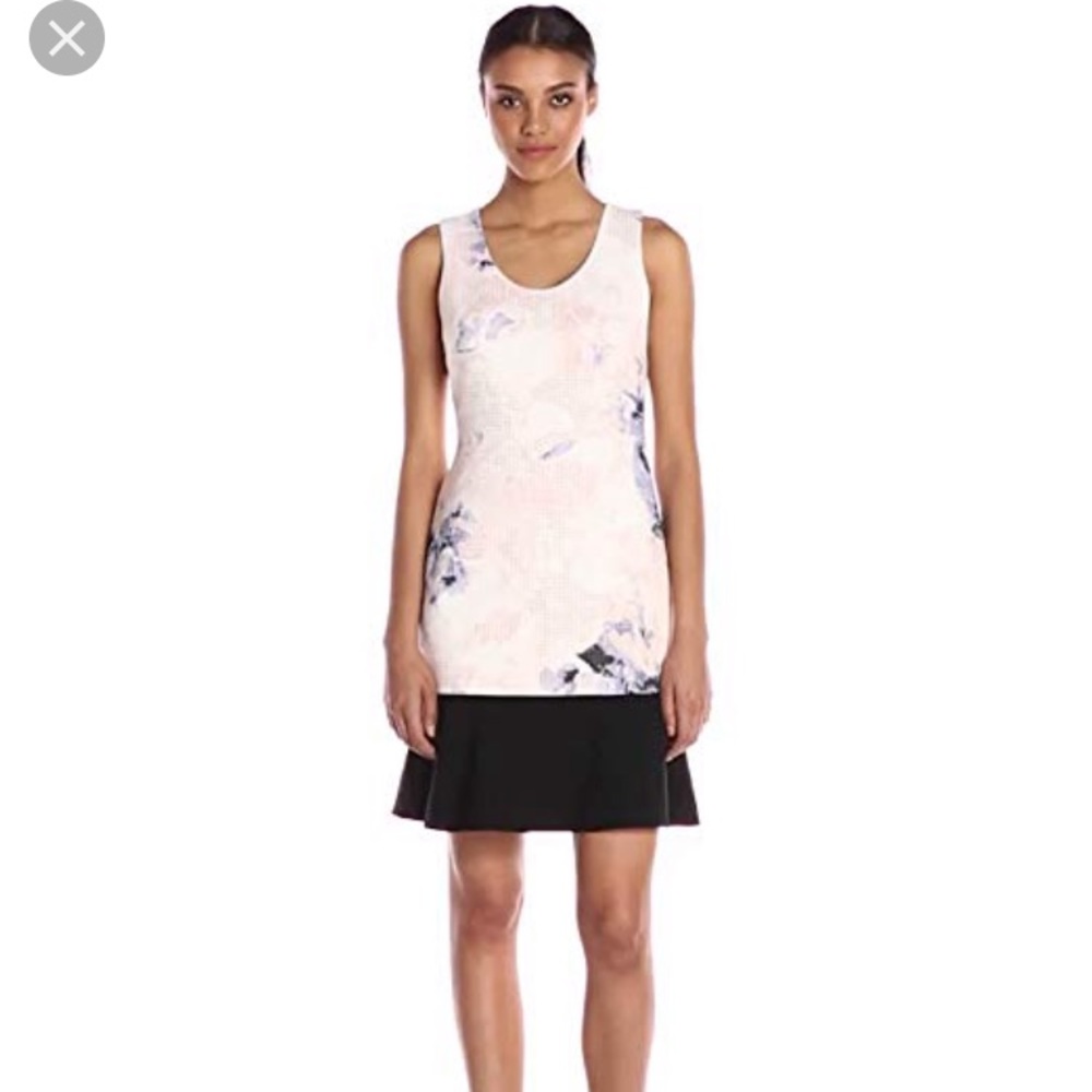 Ellen Tracy Flounce Hem Sheath Dress, Size 8